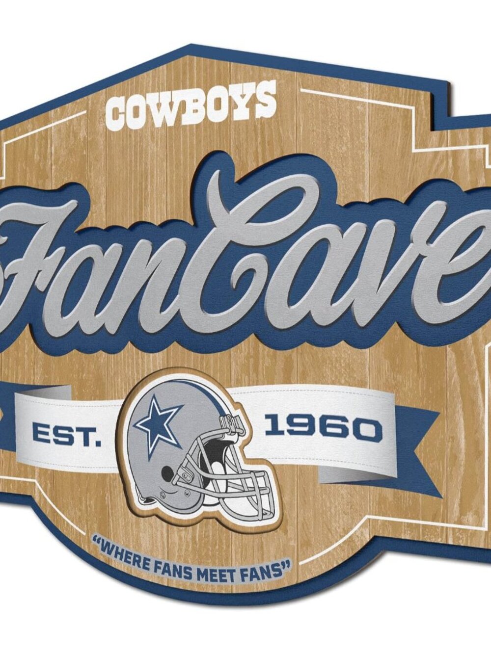 NFL Dallas Cowboys FanCave Wall Art